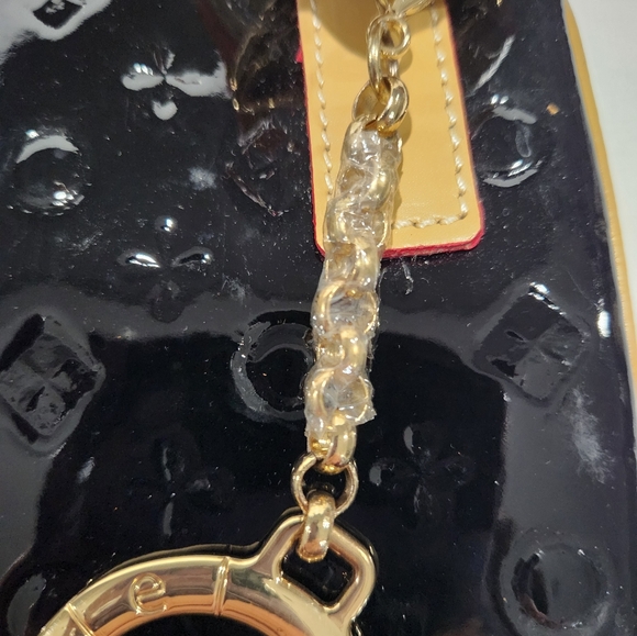 Invece black patent leather crossbody bag - Picture 4 of 11